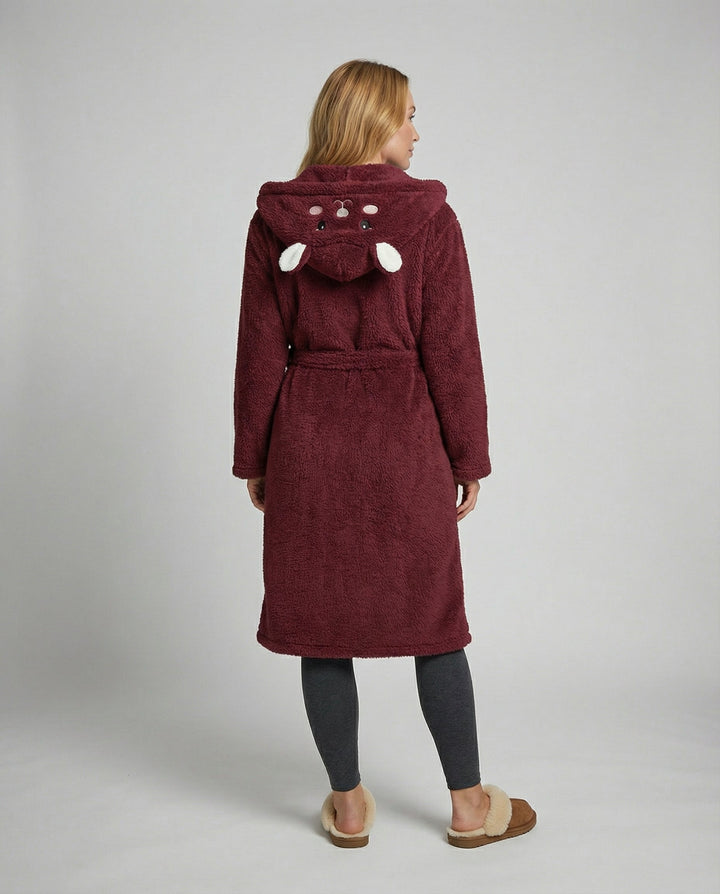 Weicher Bequemer Bademantel Damen