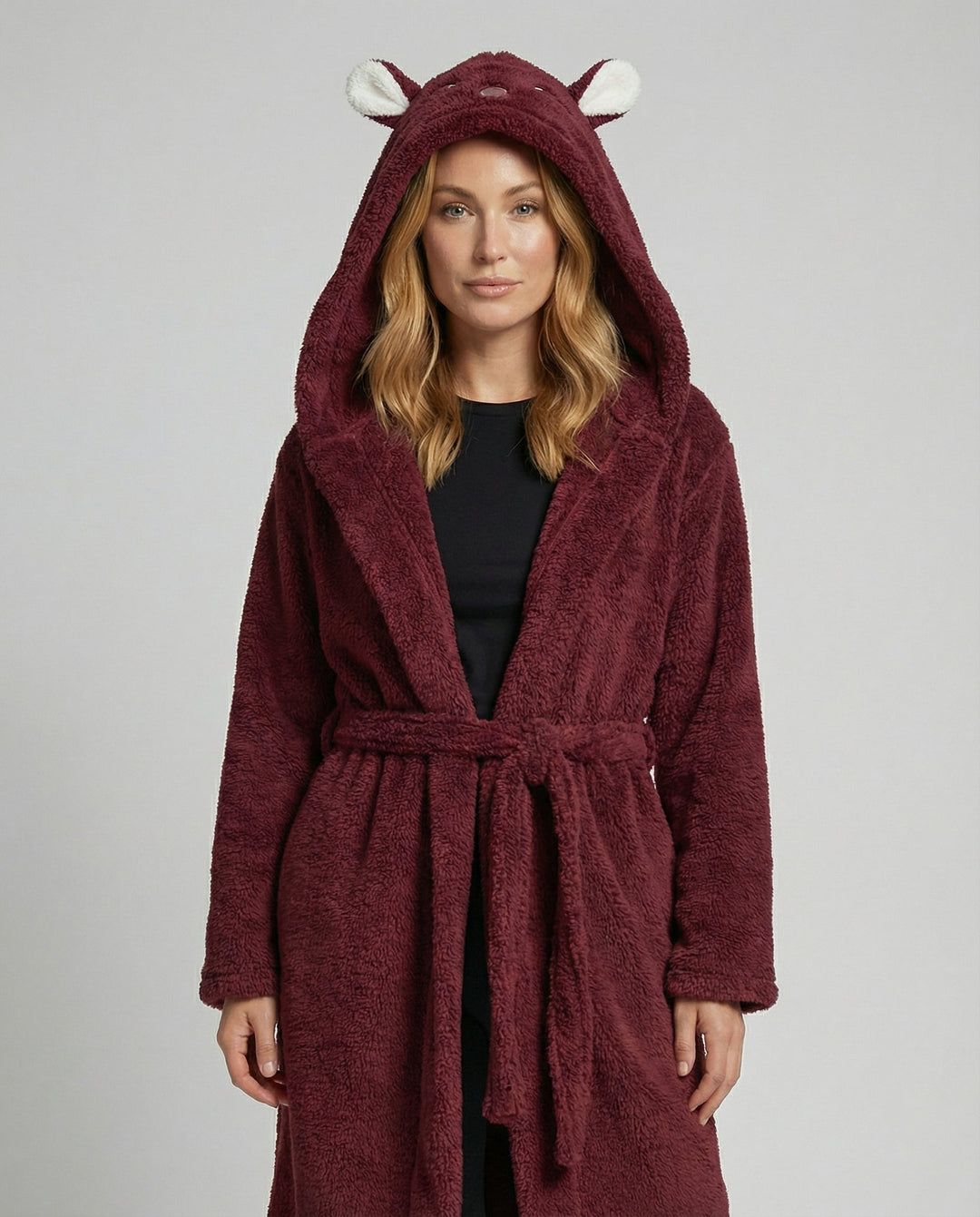 Weicher Bequemer Bademantel Damen