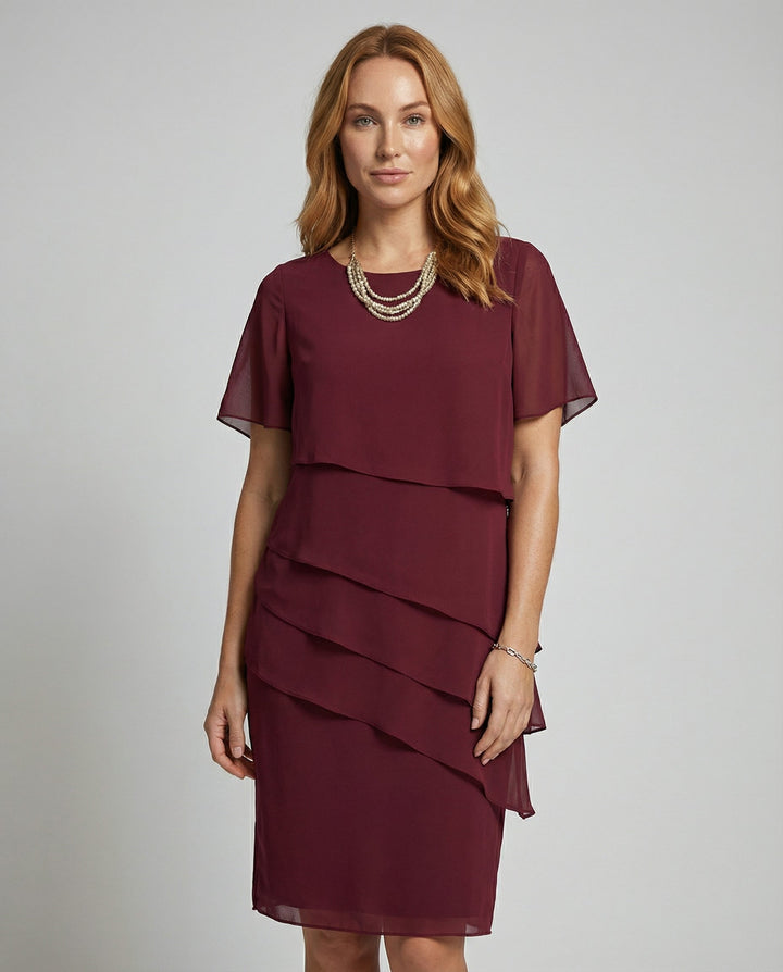 Elegantes Figurformendes Damenkleid