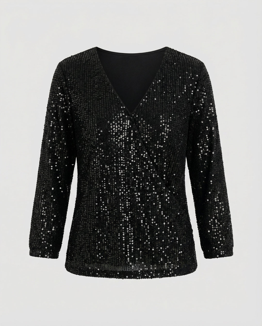 Glitzer Pailletten Top Damen