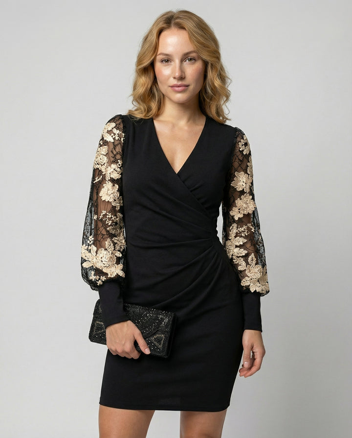 Festliches Spitzen Cocktailkleid Damen