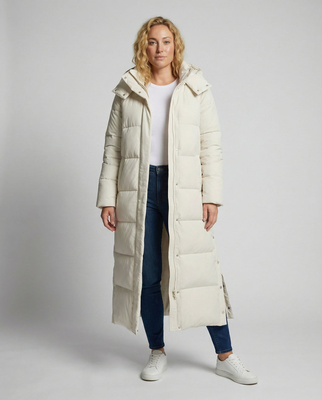 Elegante Winddichte Winterjacke Damen