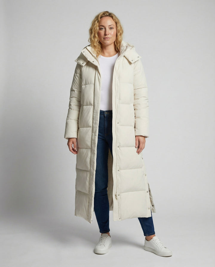Elegante Winddichte Winterjacke Damen
