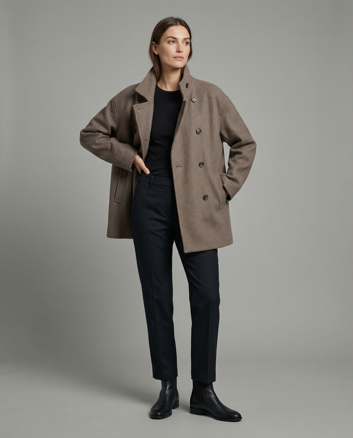 Cropped Jacke Damen Modern