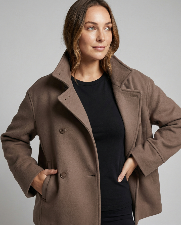 Cropped Jacke Damen Modern