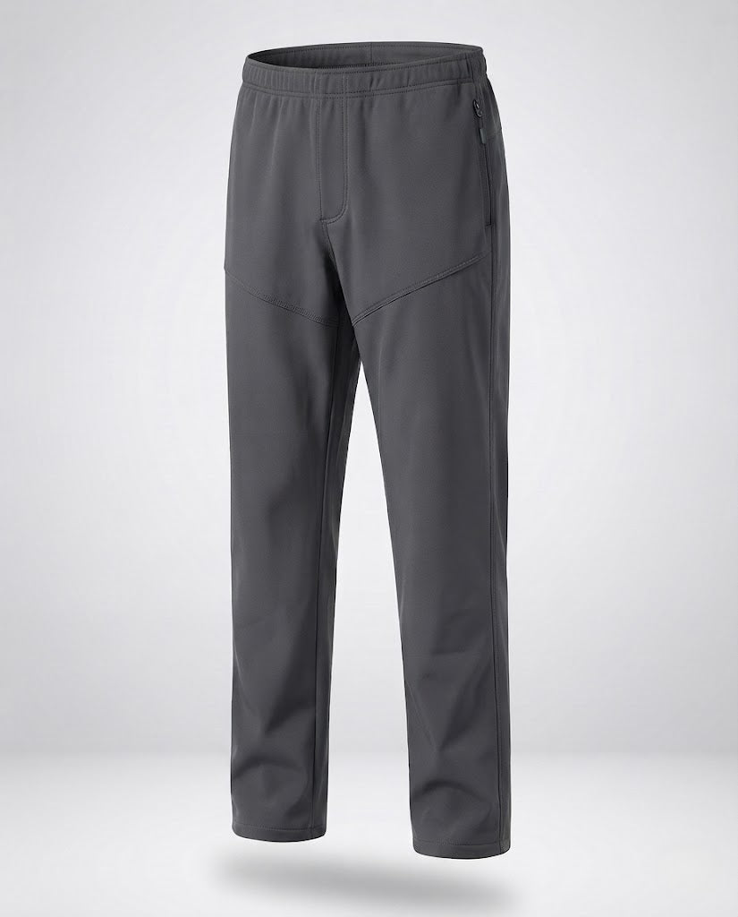 Herren Outdoor-Trekkinghose mit Softshell-Stretch wind- und wetterabweisender Membran ergonomischen Knieeinsätzen Nord Taschen