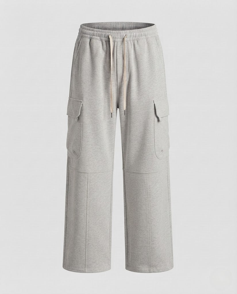 Herren Cargo-Hose im weiten Loose-Fit mit großen Klapp- und Gesäßtaschen Nord Taschen