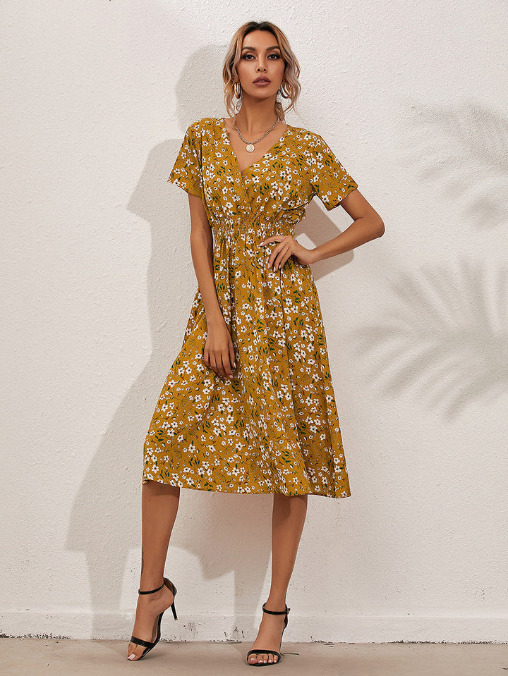 Floral Elegante Sommerkleider Damen