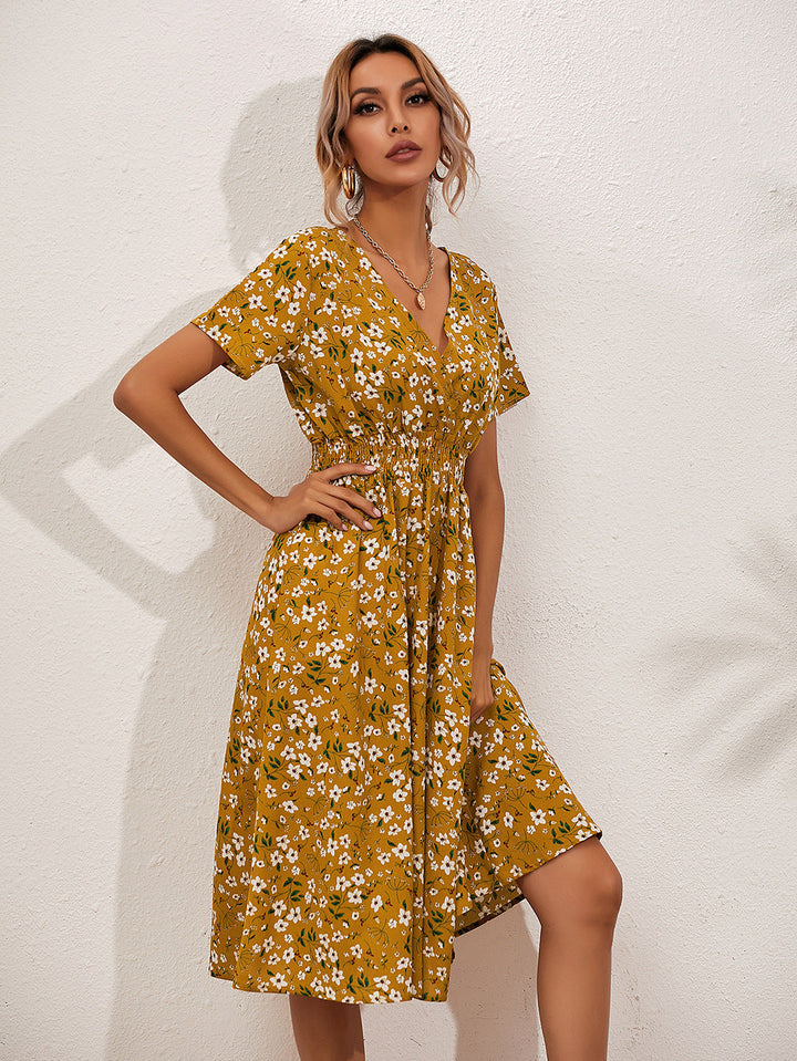 Floral Elegante Sommerkleider Damen