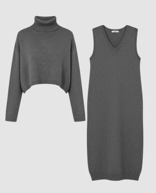 Elegantes Jersey Midikleid Damen
