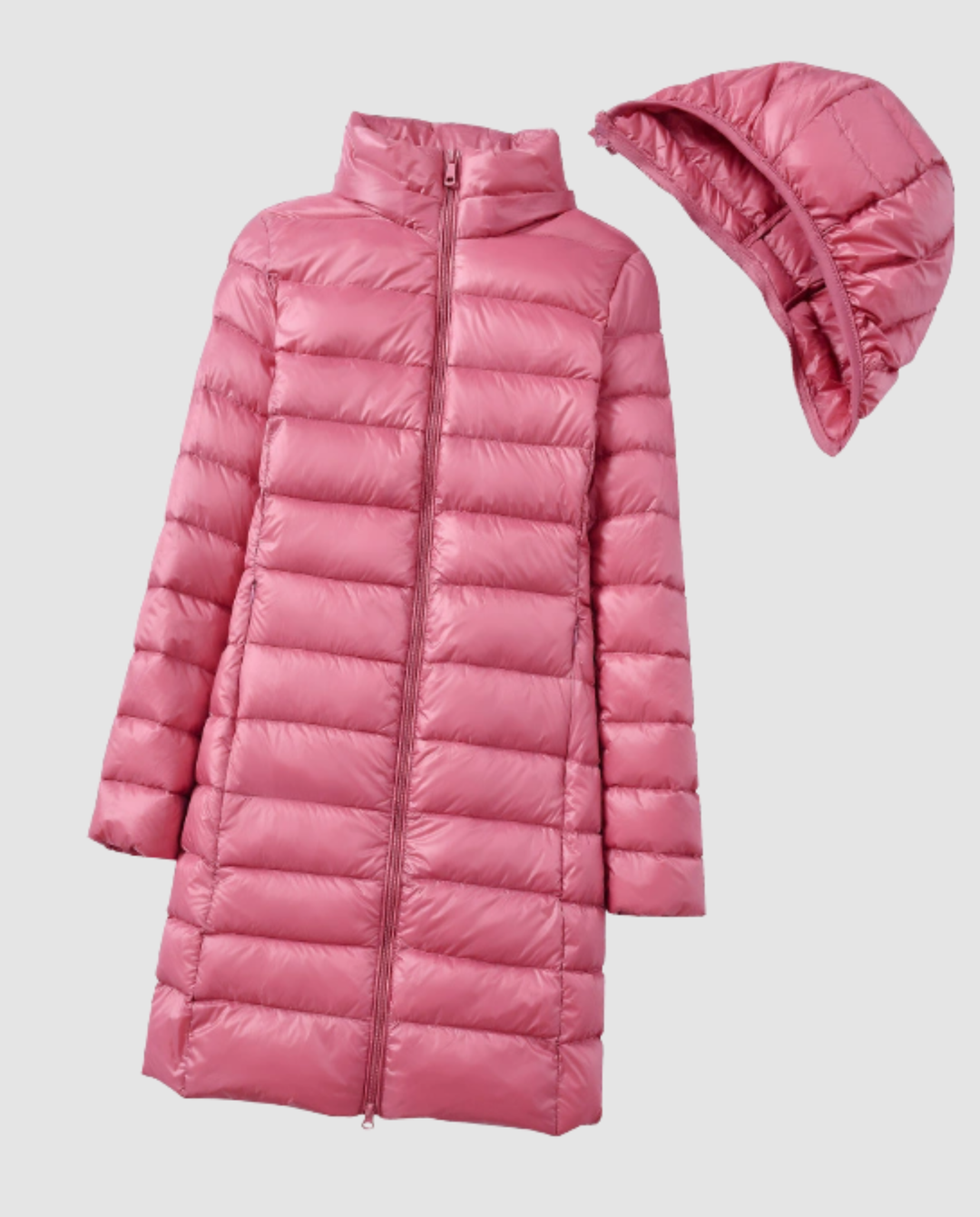 Damen Ultraleichte Daunenjacke mit Kapuze | Nord Taschen