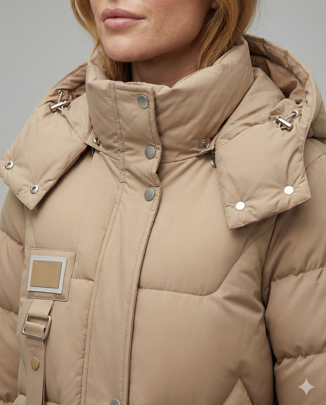 Wintermantel Damen Kapuze