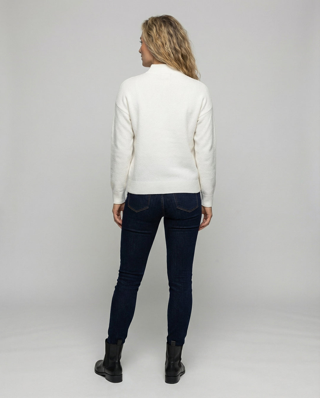 Eleganter Rollkragenpullover Damen