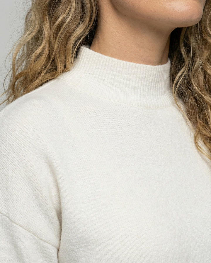 Eleganter Rollkragenpullover Damen
