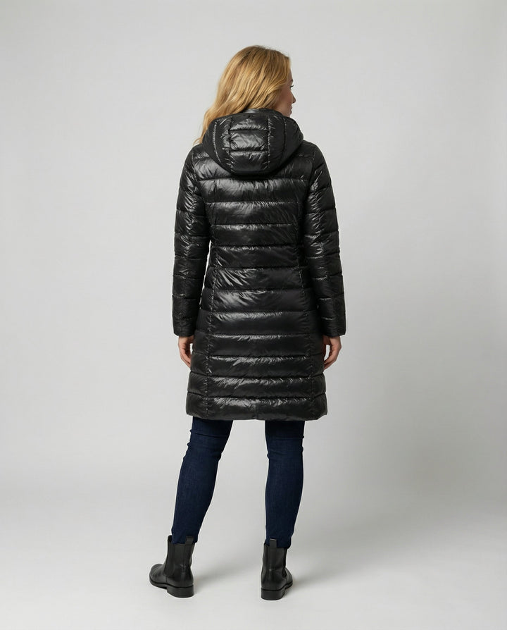 Damen Ultraleichte Daunenjacke mit Kapuze | Nord Taschen