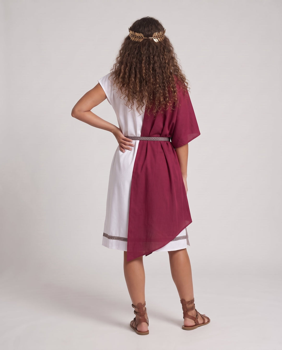 Damen Festliches Antik-Rollenspiel-Kleid mit vielseitigem Zubehör Nord Taschen