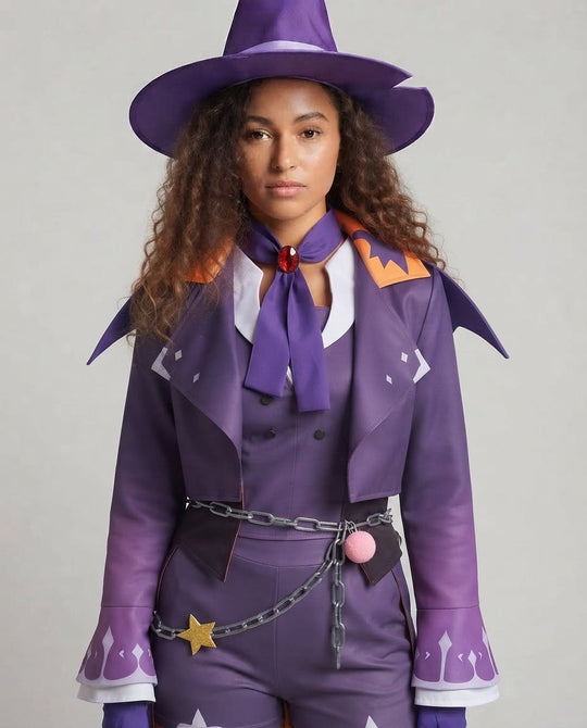 Damen Cosplay-Outfit mit kunstvollen Details und multifunktionaler Ausstattung Nord Taschen