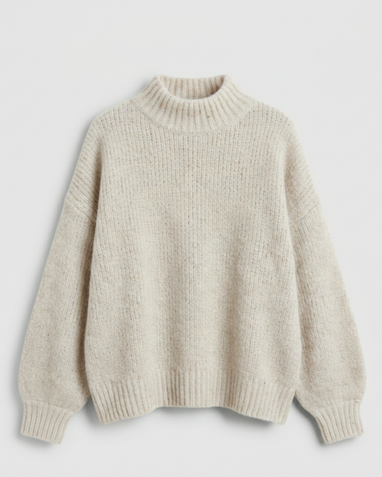 Flauschiger Oversize Pullover Damen
