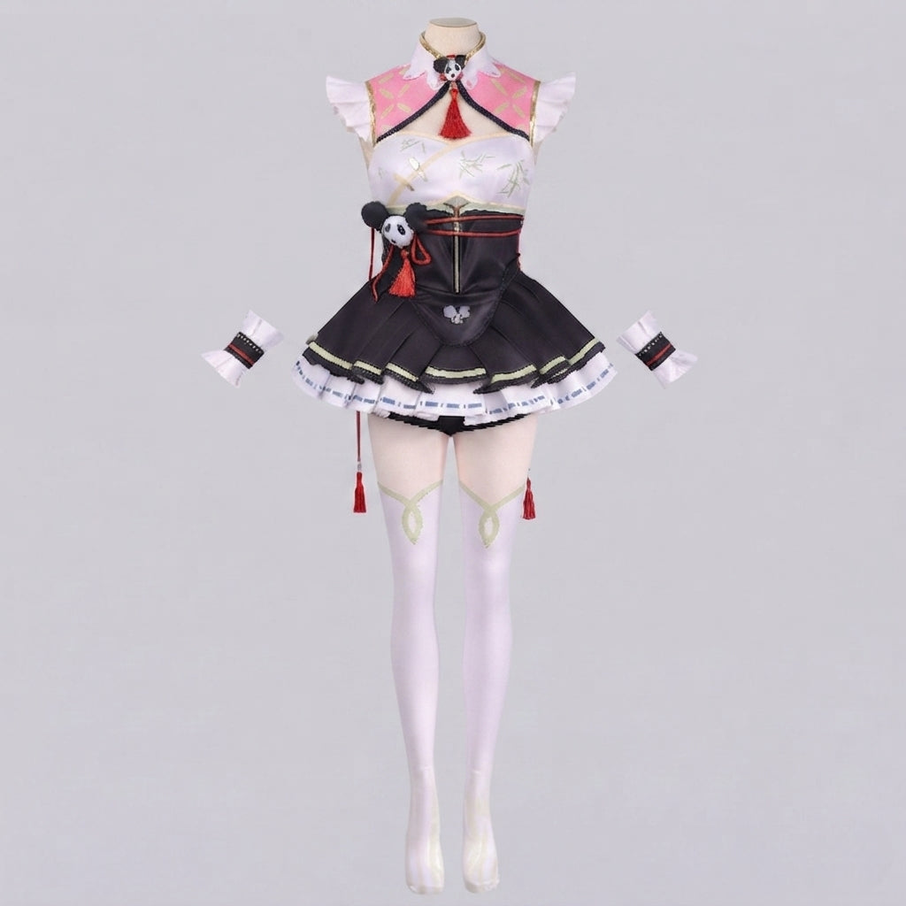 Damen Cosplay-Kleid mit detailverliebtem Design und kunstvollen Accessoires Nord Taschen