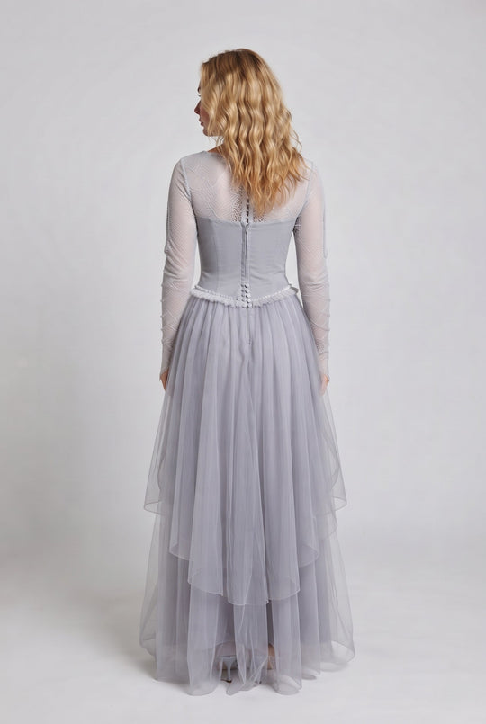 Frauen elegantes Hochzeitskleid Nord Taschen