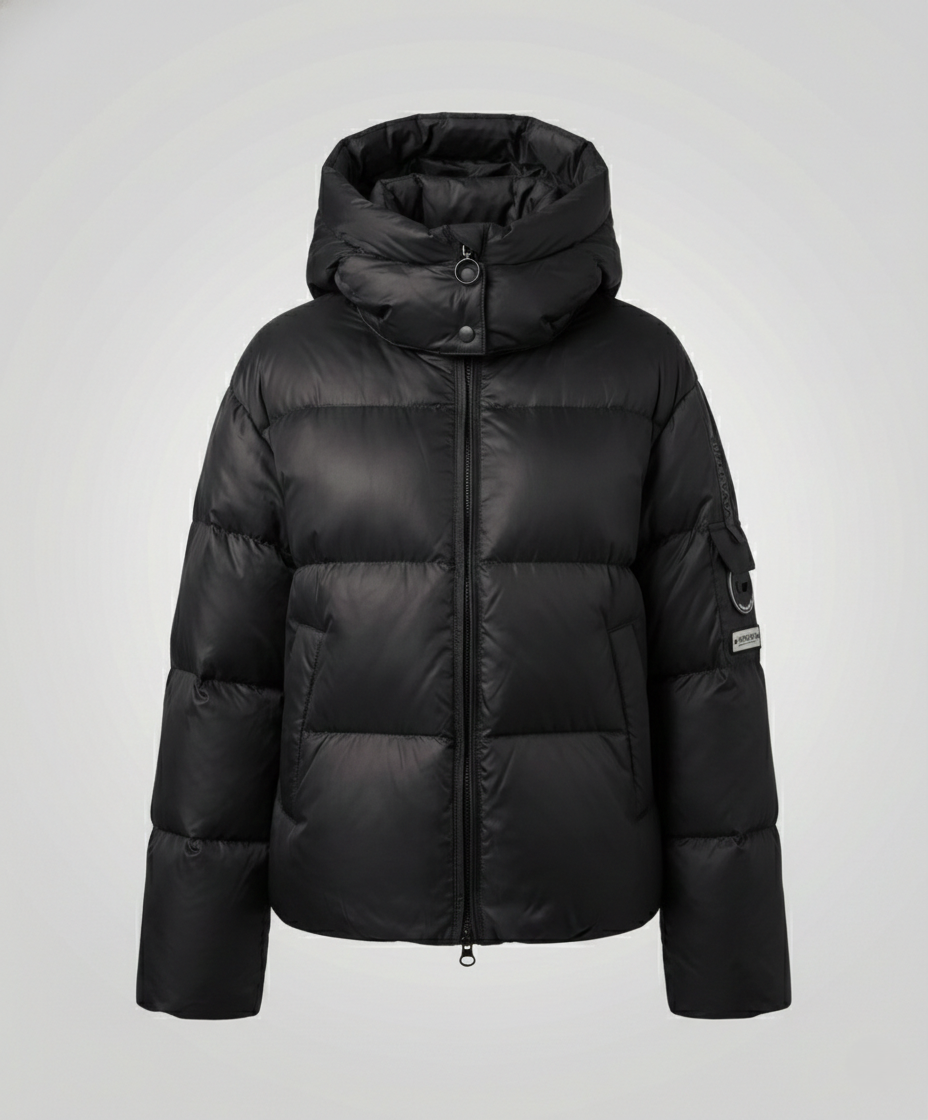 Damen Federdaunenjacke