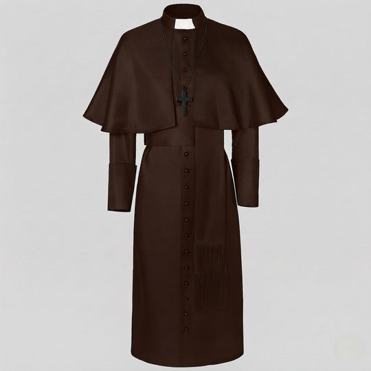 Damen Liturgisches Gewand mit eleganter Kragenpartie und stylischem Umhang Nord Taschen