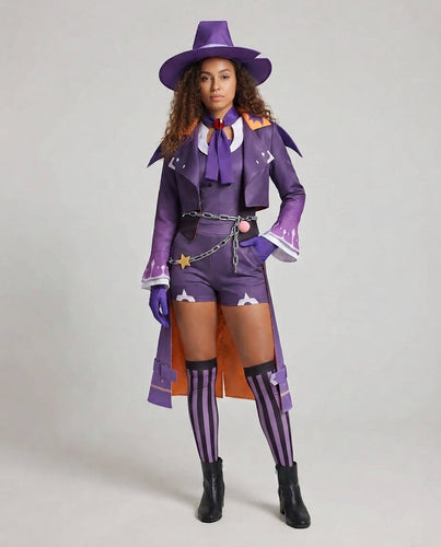 Damen Cosplay-Outfit mit kunstvollen Details und multifunktionaler Ausstattung Nord Taschen