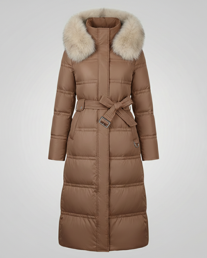 Taillierter Wintermantel Damen