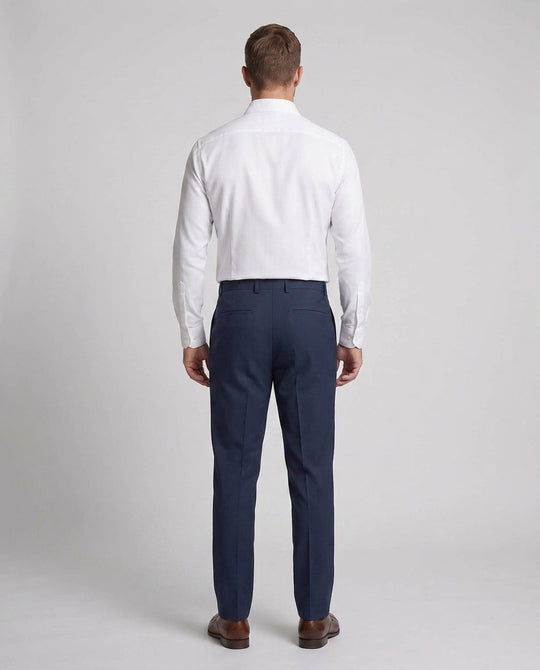Herren elegante Anzughose mit feinem Schnitt Nord Taschen