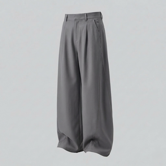 Herren Palazzo Hose High Waist