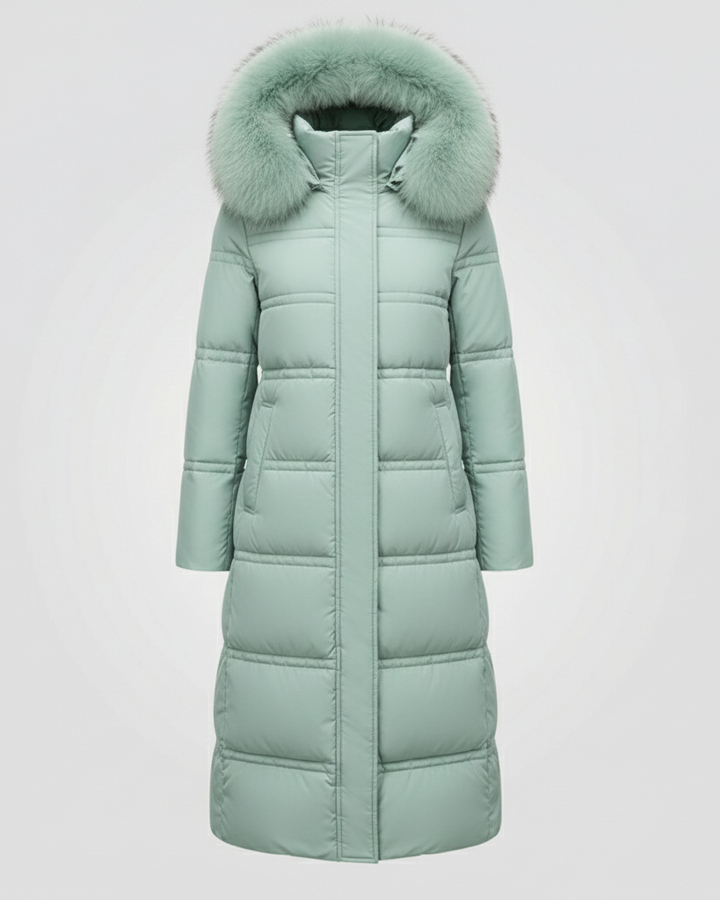 Taillierter Wintermantel Damen