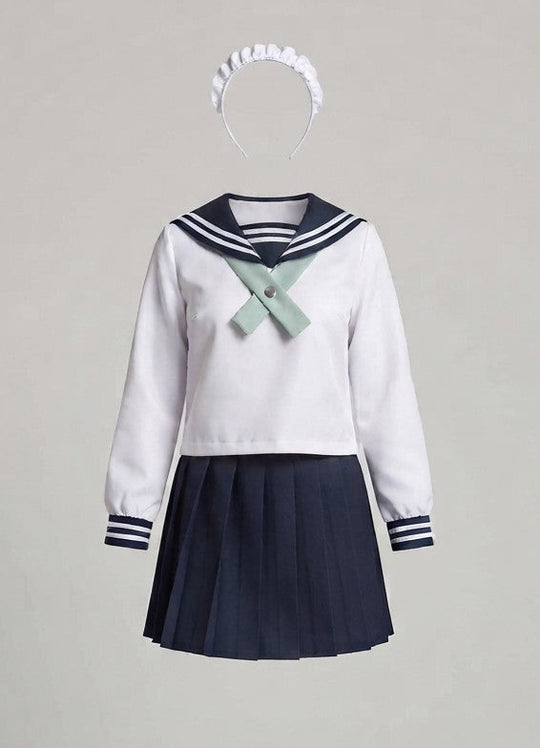 Damen Cosplay-Outfit mit klassischem T-Shirt und weitem Hosenanzug Nord Taschen