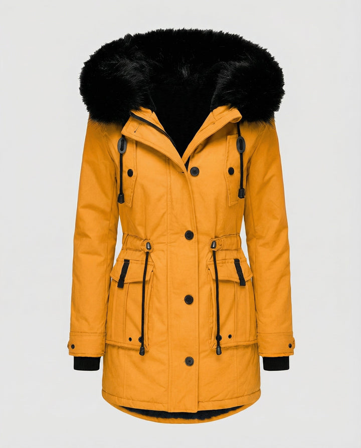 Wasserdichte Winterjacke Damen Kapuze