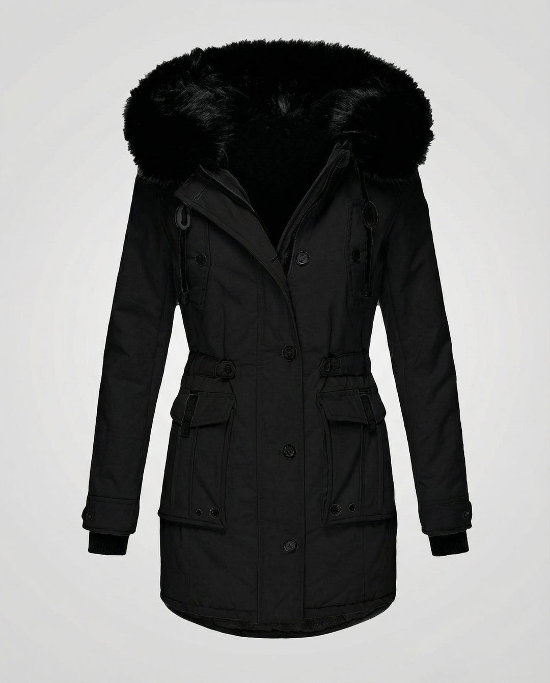 Wasserdichte Winterjacke Damen Kapuze