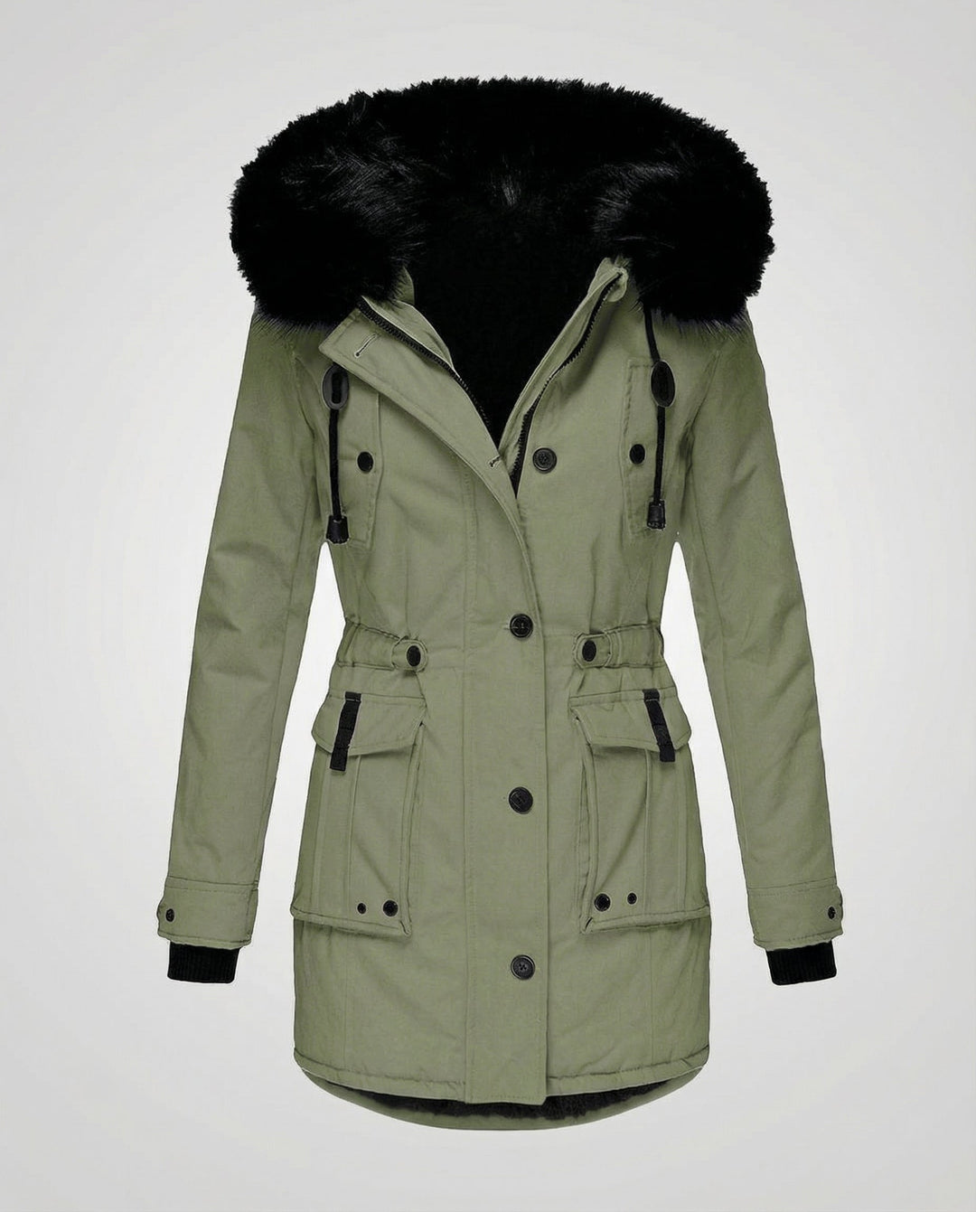 Wasserdichte Winterjacke Damen Kapuze