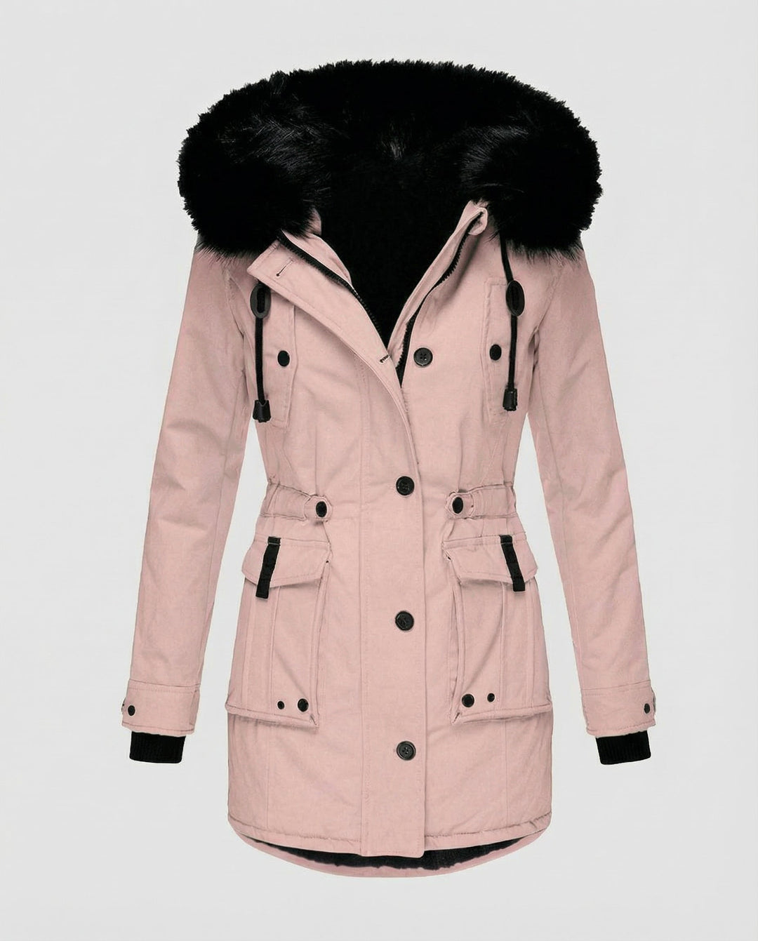 Wasserdichte Winterjacke Damen Kapuze
