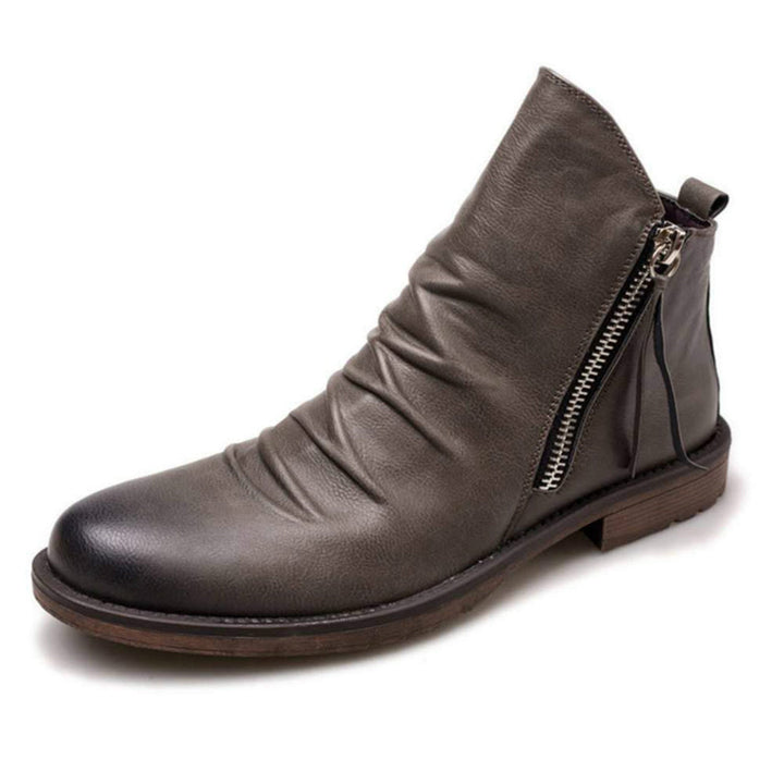 Lässige Herbst Stilvolle Stiefel mit Reißverschluss für Männer