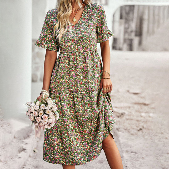 GNord Taschenlümtes Sommerkleid