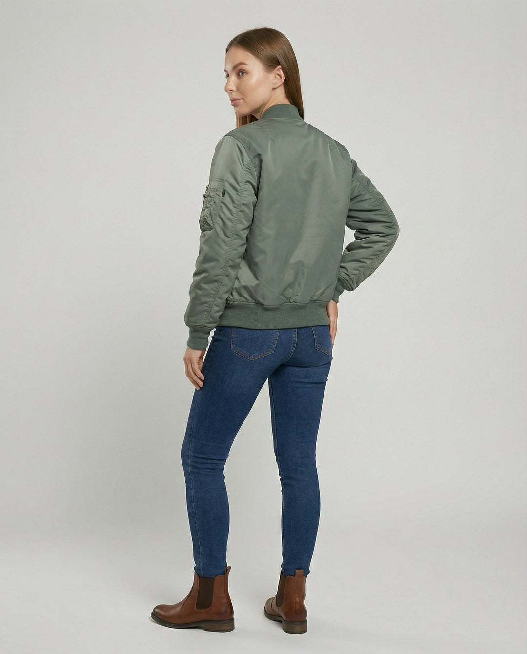 Klassische Bomberjacke Damen