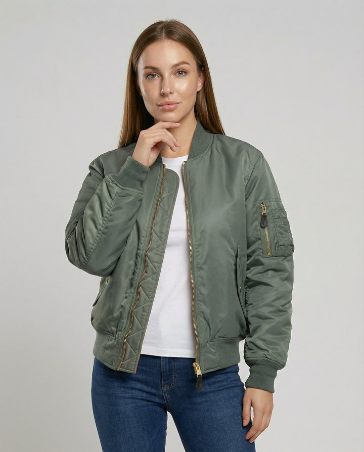Klassische Bomberjacke Damen