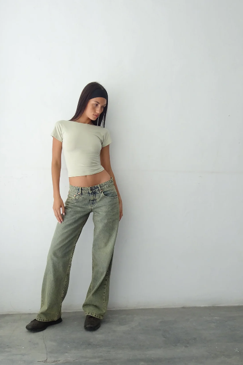 Nord Taschen | Low Rise Jeans