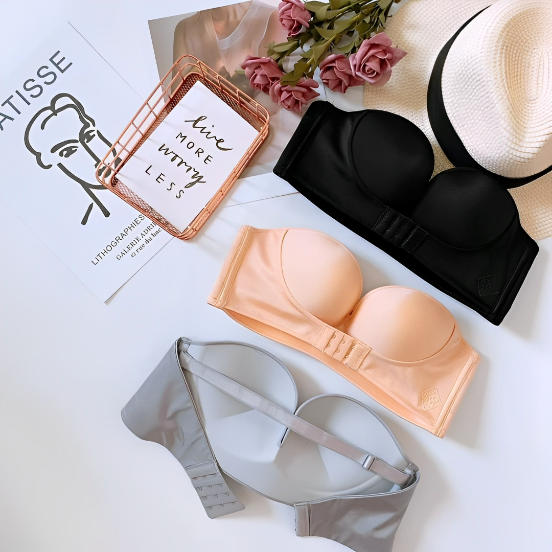Nord Taschen | Strapless Push-Up Bh für Maximalen Lift