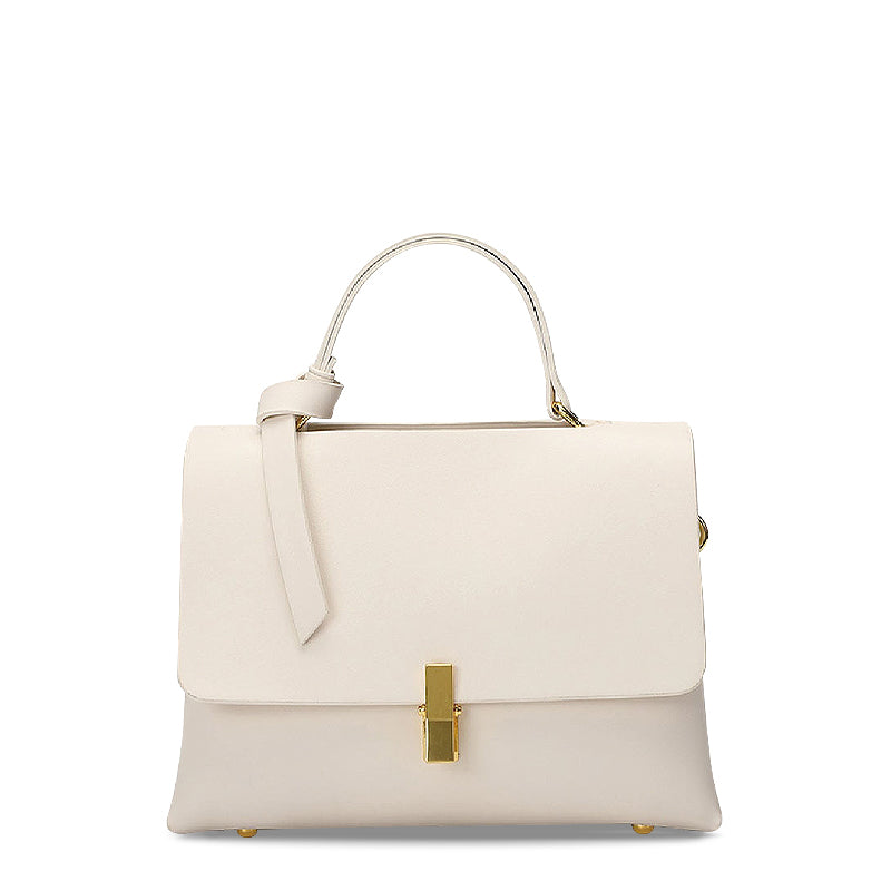 Nord Taschen | Strukturierte Top-Handle-Satchel-Tasche, Schultertasche