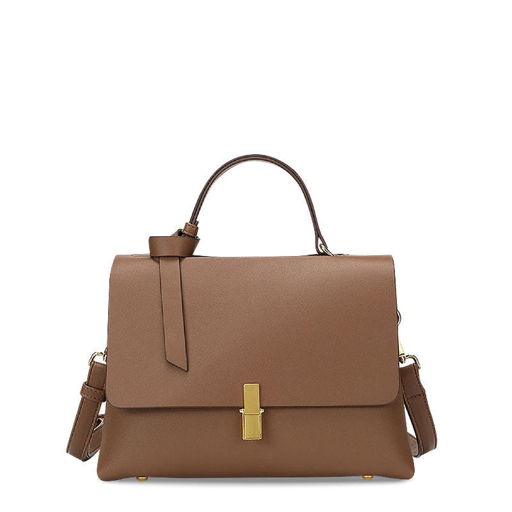 Nord Taschen | Strukturierte Top-Handle-Satchel-Tasche, Schultertasche