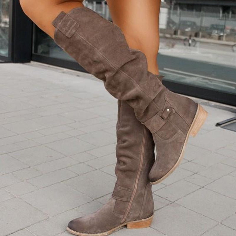 Arvani | Warme Wildlederstiefel - Gemütliche Winterschuhe
