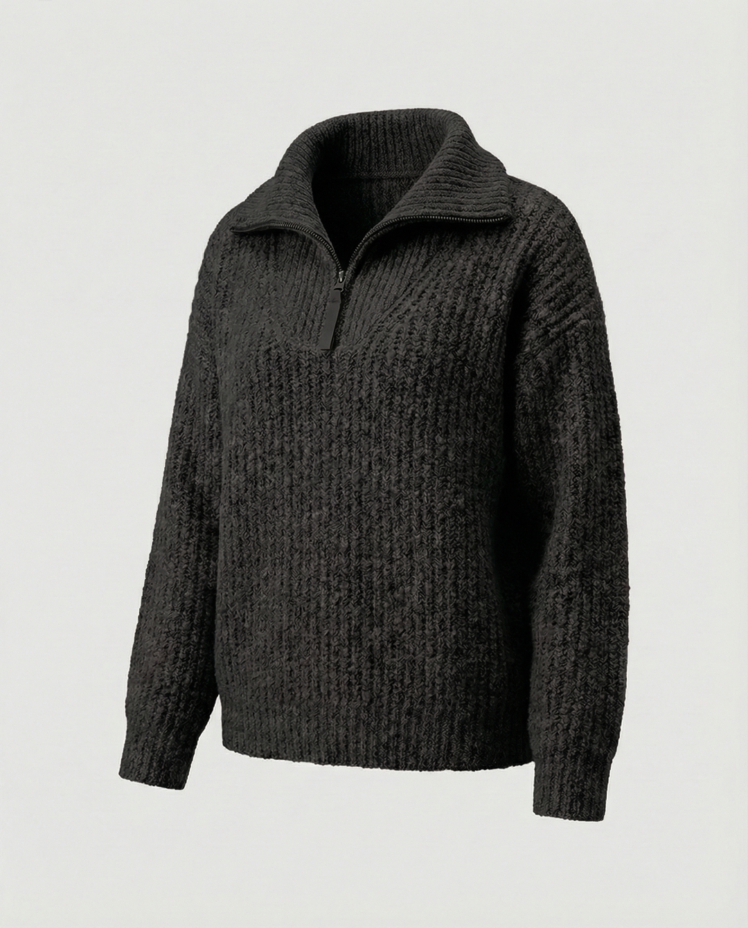 Damen Reißverschluss-Pullover