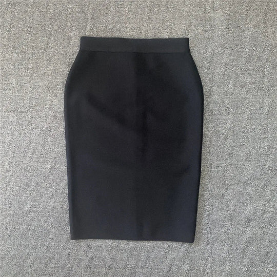 Frauen Neue Rayon Bandage Rock Elegante Bleistiftrock Berühmte Sexy Club Party Kleidung Vintage Vestios