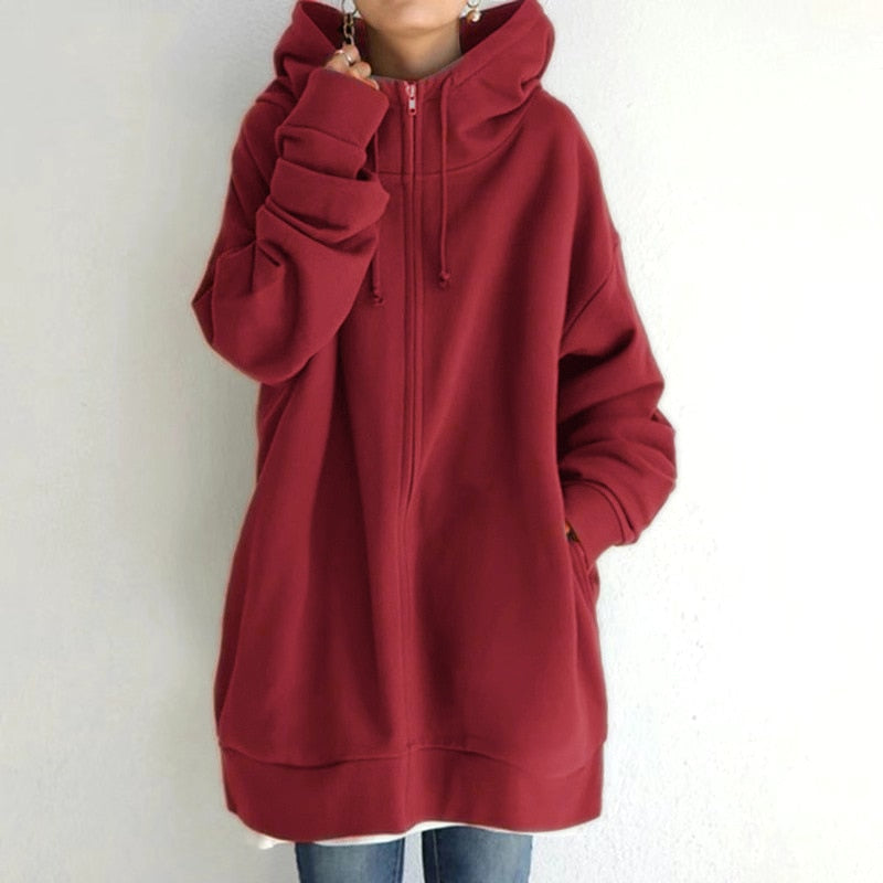 Nord Taschen | Bequemer Oversize-Winterhoodie Cassandra
