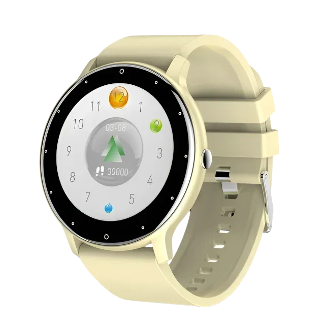 Nord Taschen | Unisex Wasserdichte Smartwatch mit Fitness Tracker und Herzfrequenzmesser