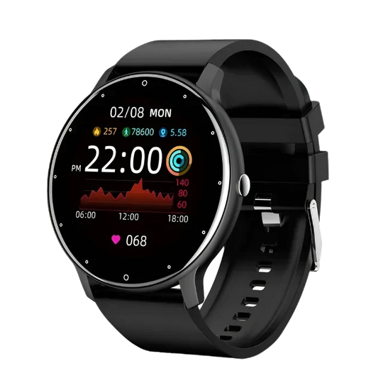Nord Taschen | Unisex Wasserdichte Smartwatch mit Fitness Tracker und Herzfrequenzmesser